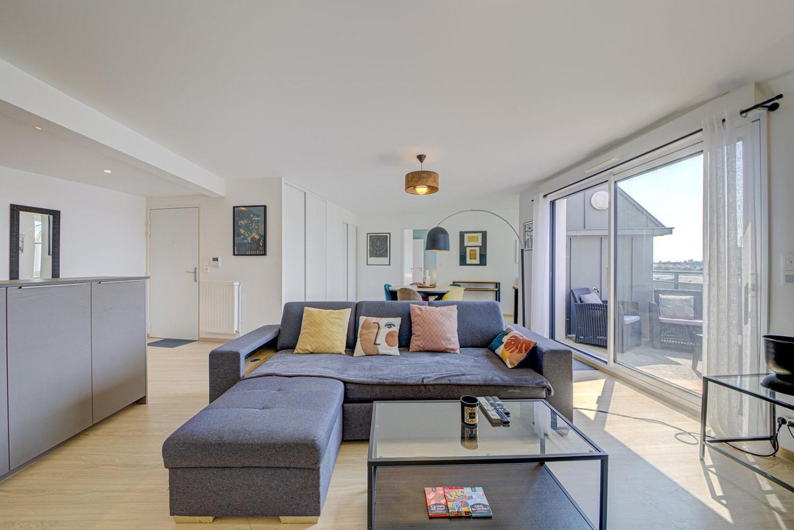 Le Maginot, T4 De Standing, Terrasse Et Parking Apartment Rennes Exterior photo