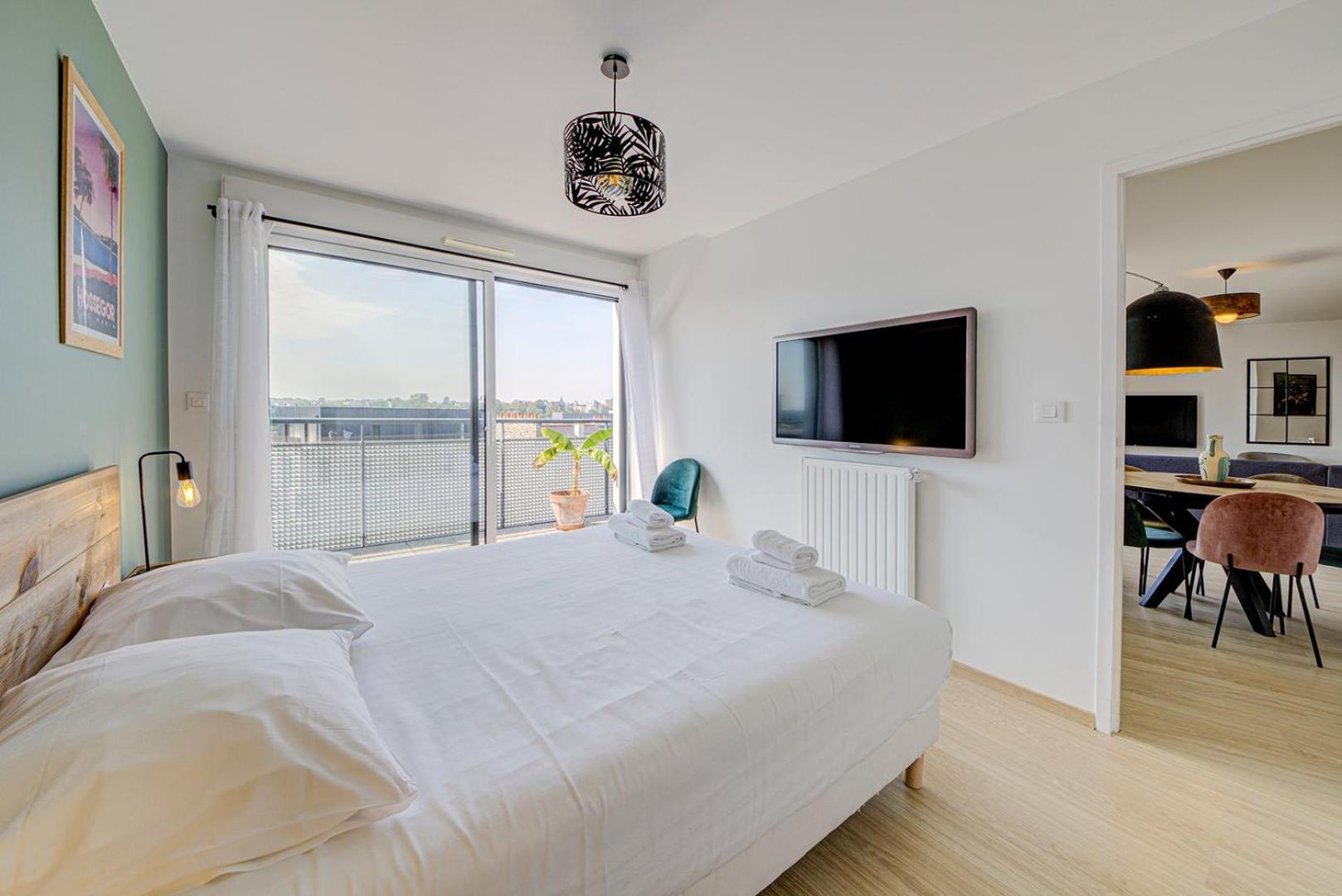 Le Maginot, T4 De Standing, Terrasse Et Parking Apartment Rennes Exterior photo