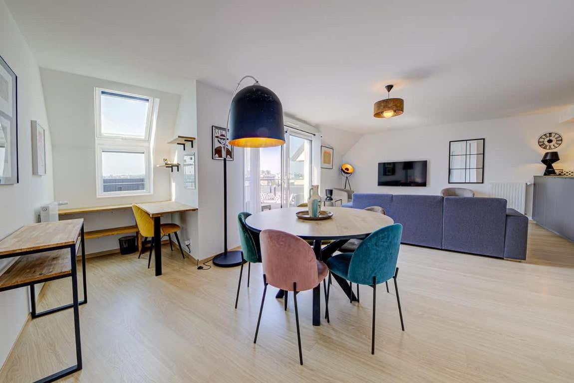 Le Maginot, T4 De Standing, Terrasse Et Parking Apartment Rennes Exterior photo